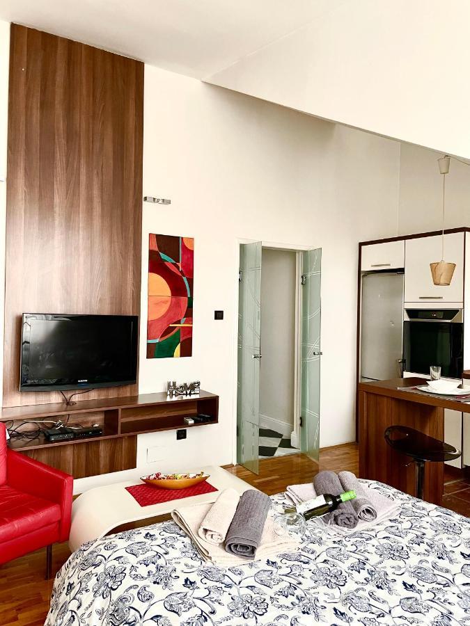 Triangle City Apartment 1 贝尔格莱德 外观 照片