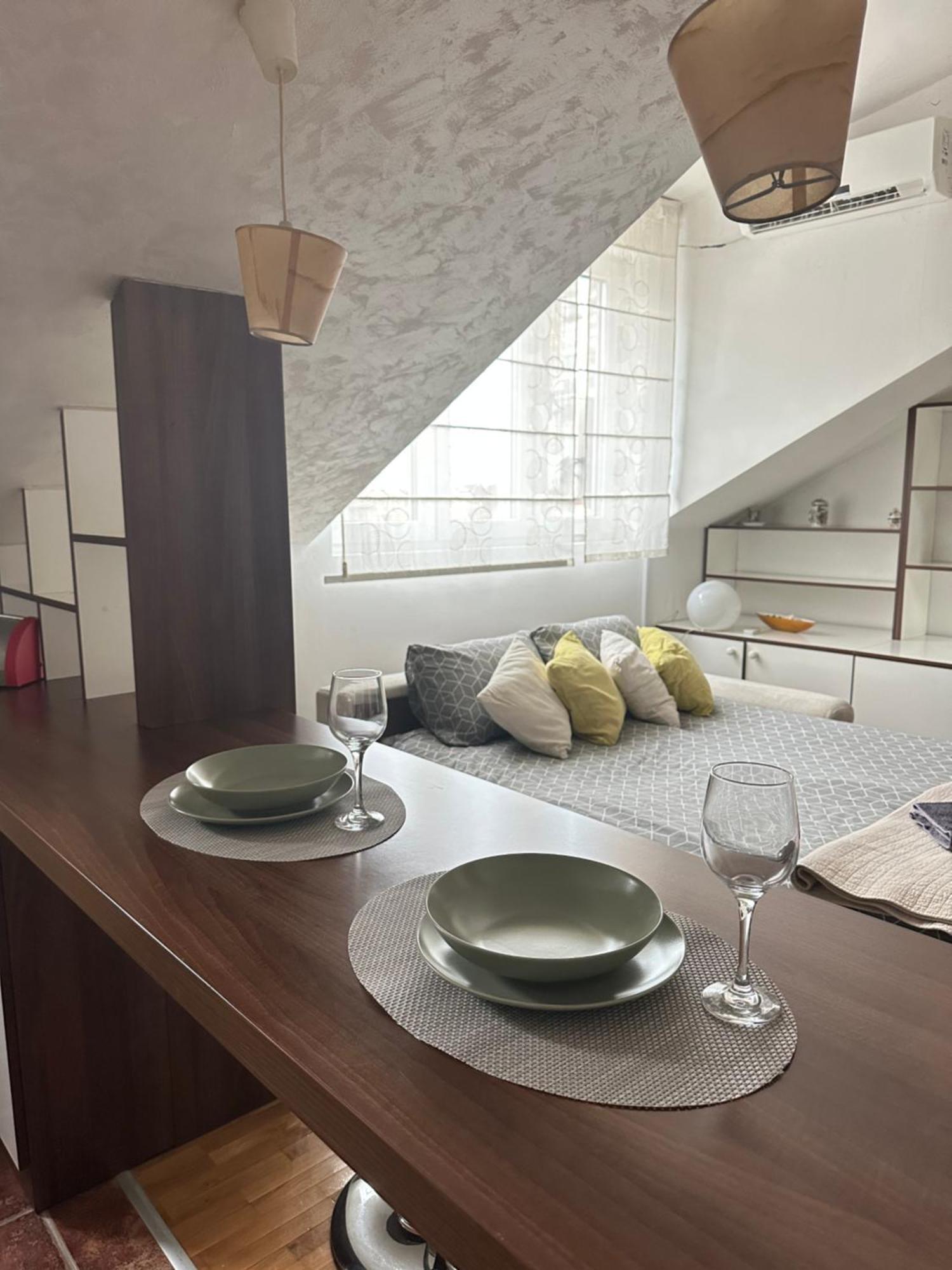 Triangle City Apartment 1 贝尔格莱德 外观 照片